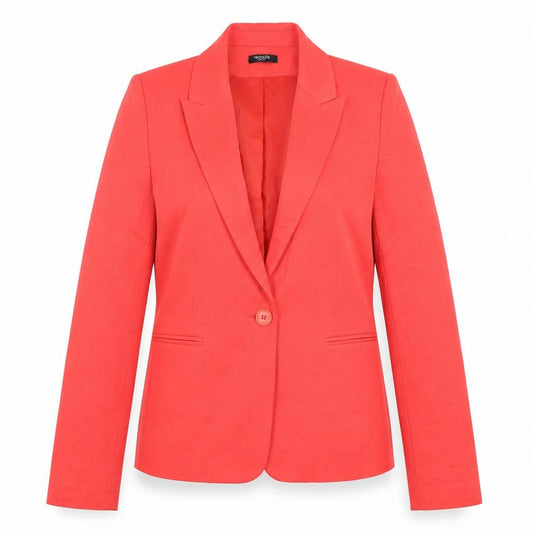 La Redoute Women's Red Blazer, UK 12, Elegant Design