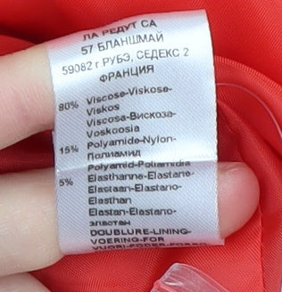 La Redoute Women's Red Blazer, UK 12, Elegant Design