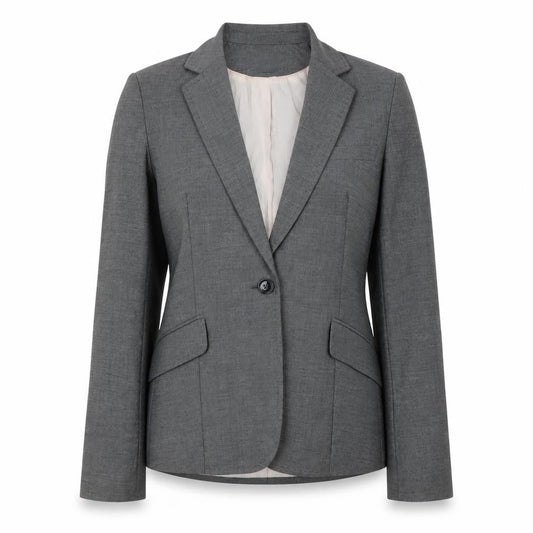H&M Women's Grey Blazer, Size 10, Business Casual