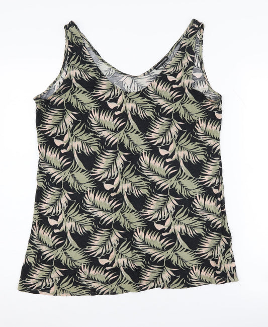 Warehouse Women's Multicoloured Camisole Tank Top Size 14