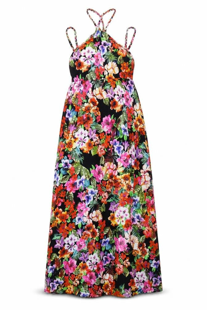 John Lewis Women's Multicoloured Floral Slip Dress