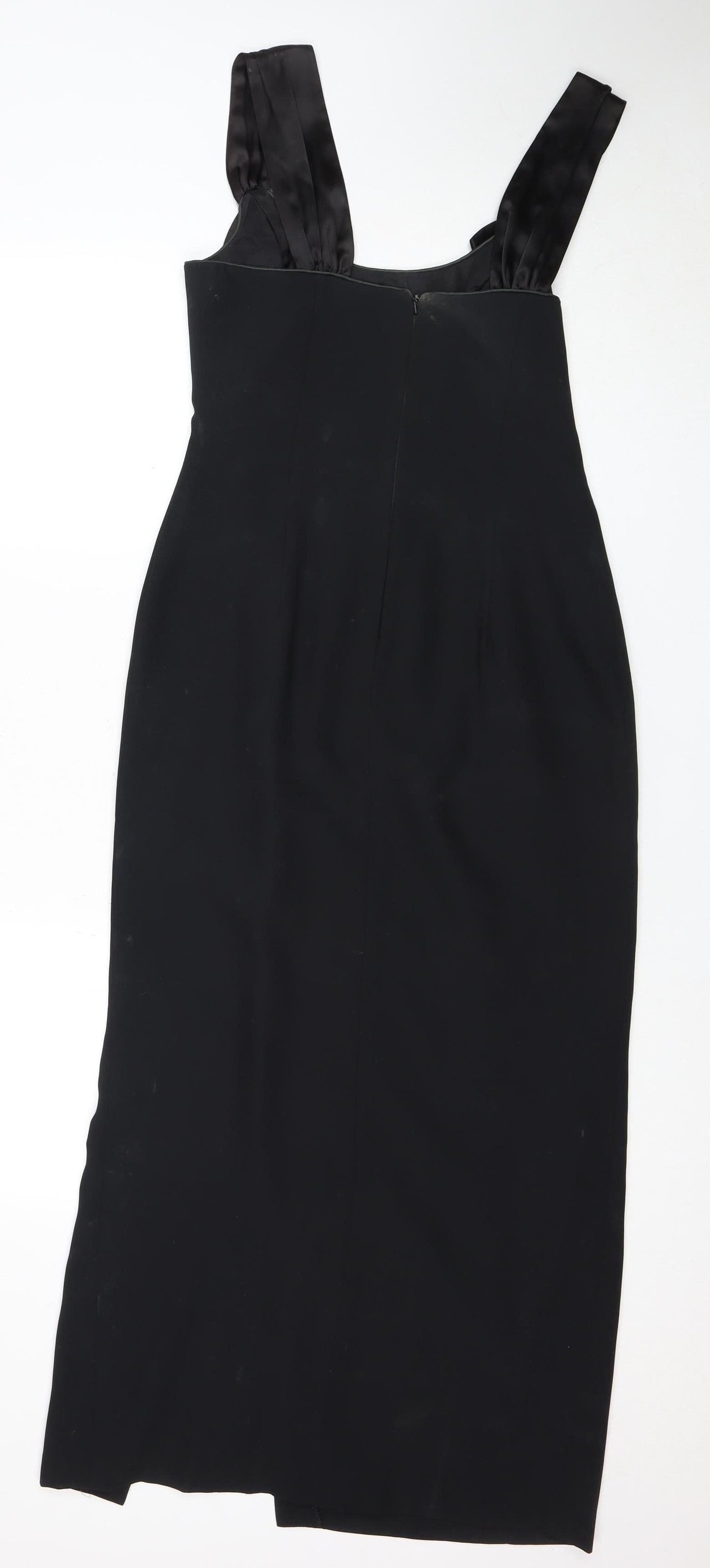 Jacques Vert Black Sleeveless Women's Dress Size 10
