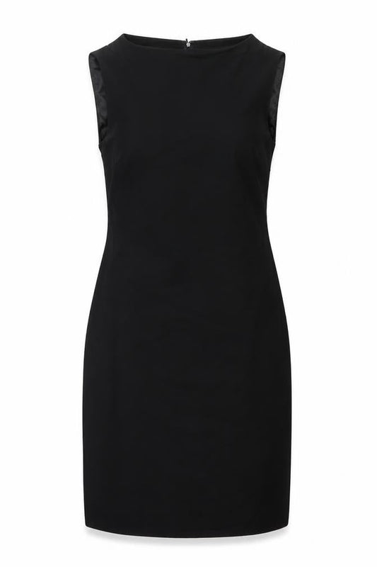 Episode Black Wool Dress, UK 12, Sleeveless Zip