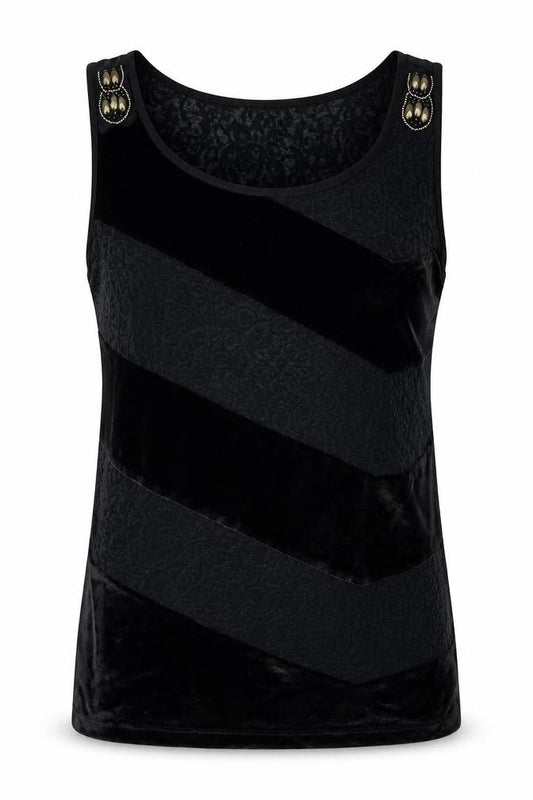 Marks and Spencer Women's Black Tank Top, Size 14