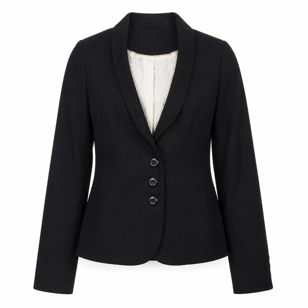 Next Women's Black Blazer, UK 10, Business, Lined