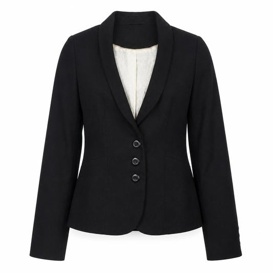 Next Women's Black Blazer, UK 10, Business, Lined