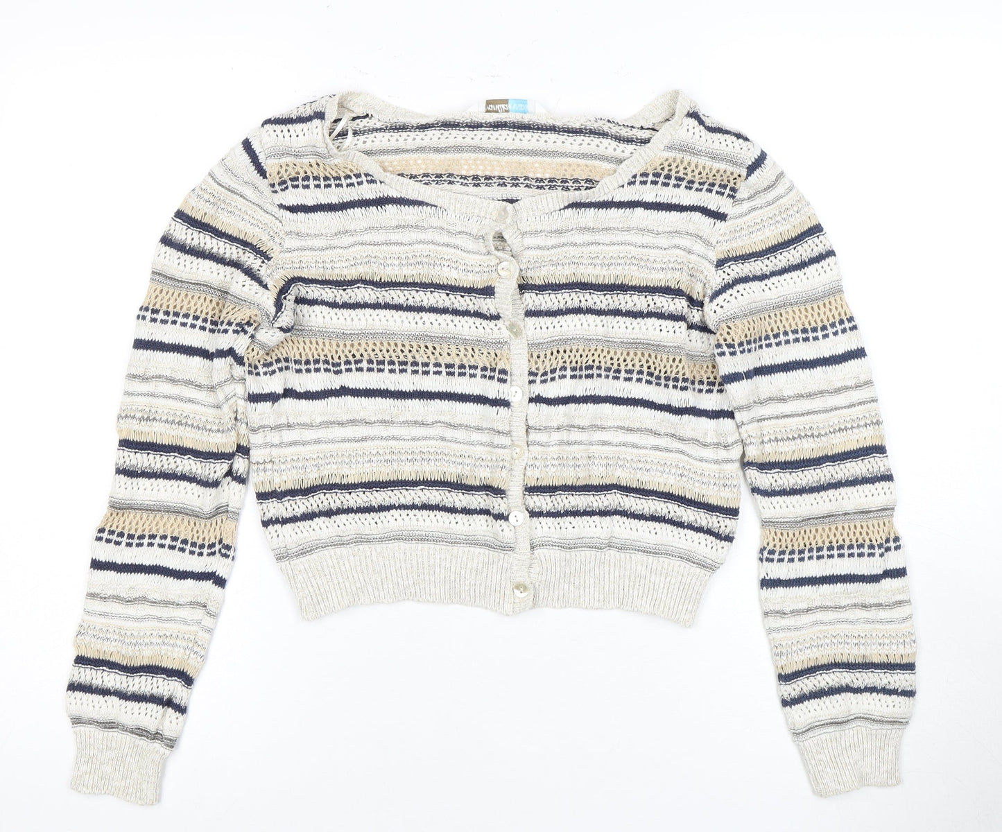 BHS Women's Multicoloured Cardigan Size 12