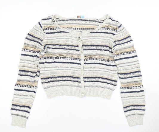 BHS Women's Multicoloured Cardigan Size 12