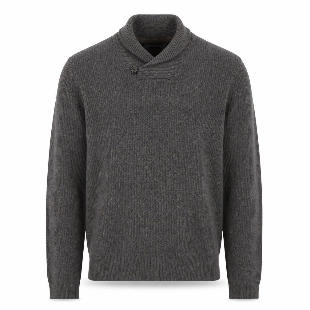 Joseph Abboud Grey Wool Pullover Men's Jumper M