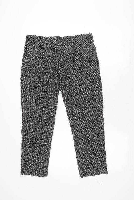 Jigsaw Women's Black Trouser, Size 10, Autumn/Winter Wear