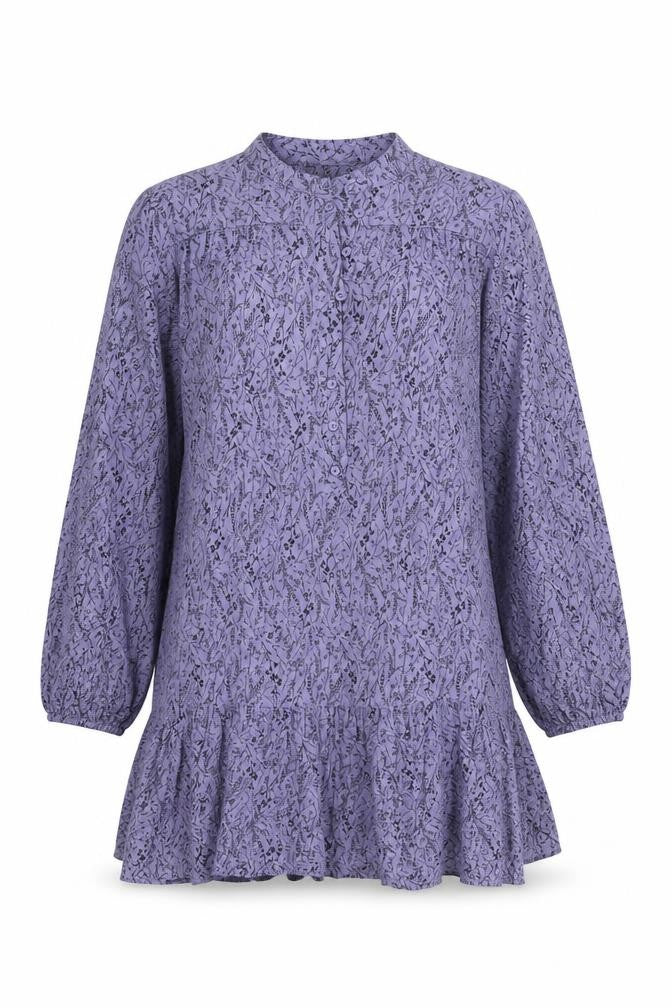 Marks & Spencer Women’s Purple Floral Dress Size 14