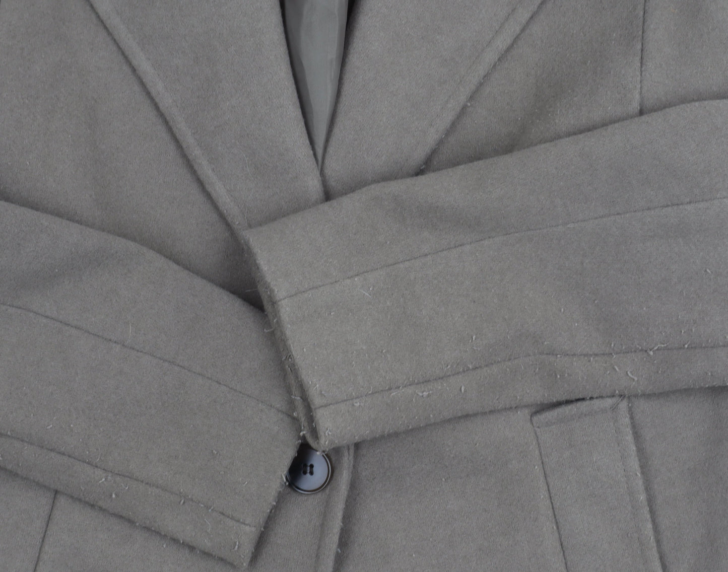 Marks and Spencer Women's Grey Coat Size 8