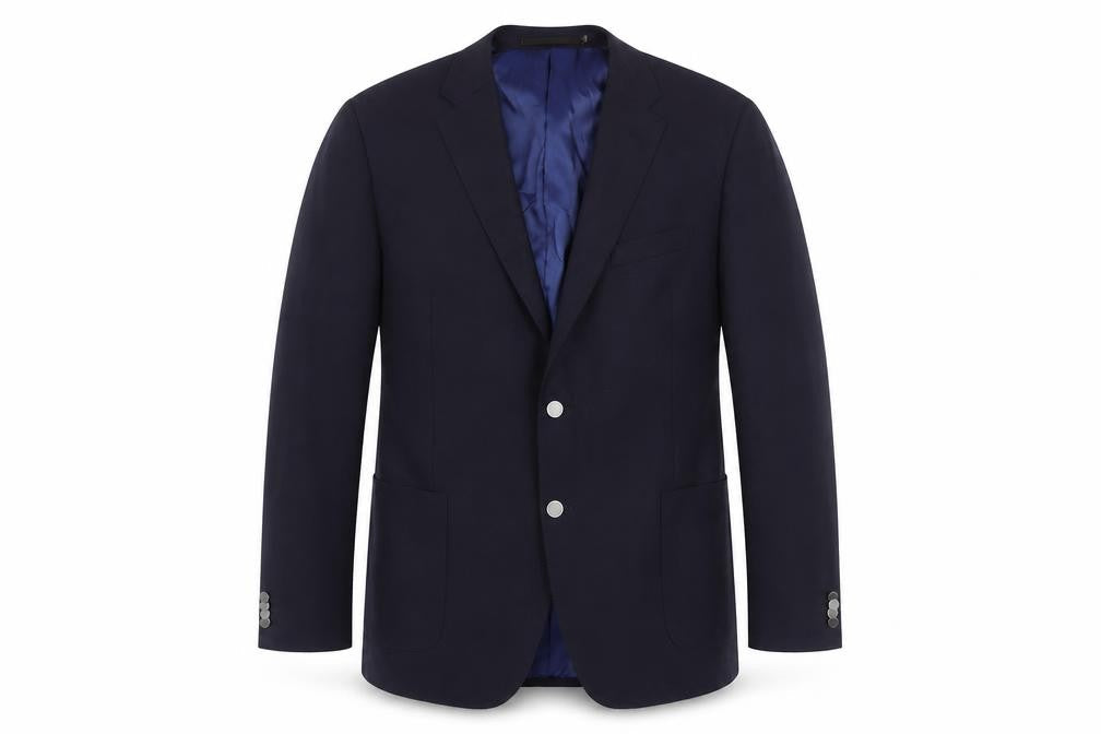 Marks & Spencer Men's Blue Wool Blazer 38R