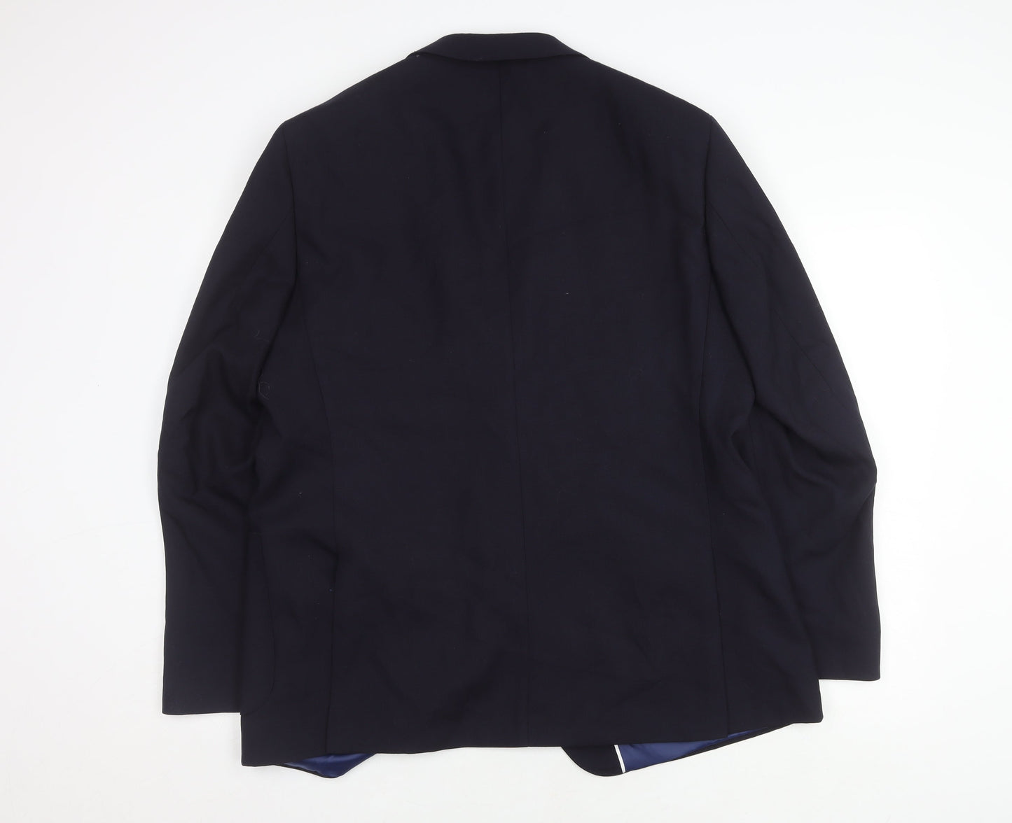 Marks and Spencer Men's Blue Wool Blazer 38R
