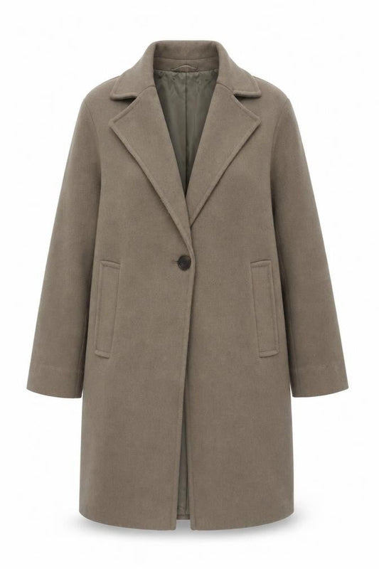 Marks & Spencer Grey Coat - Women's Size 10