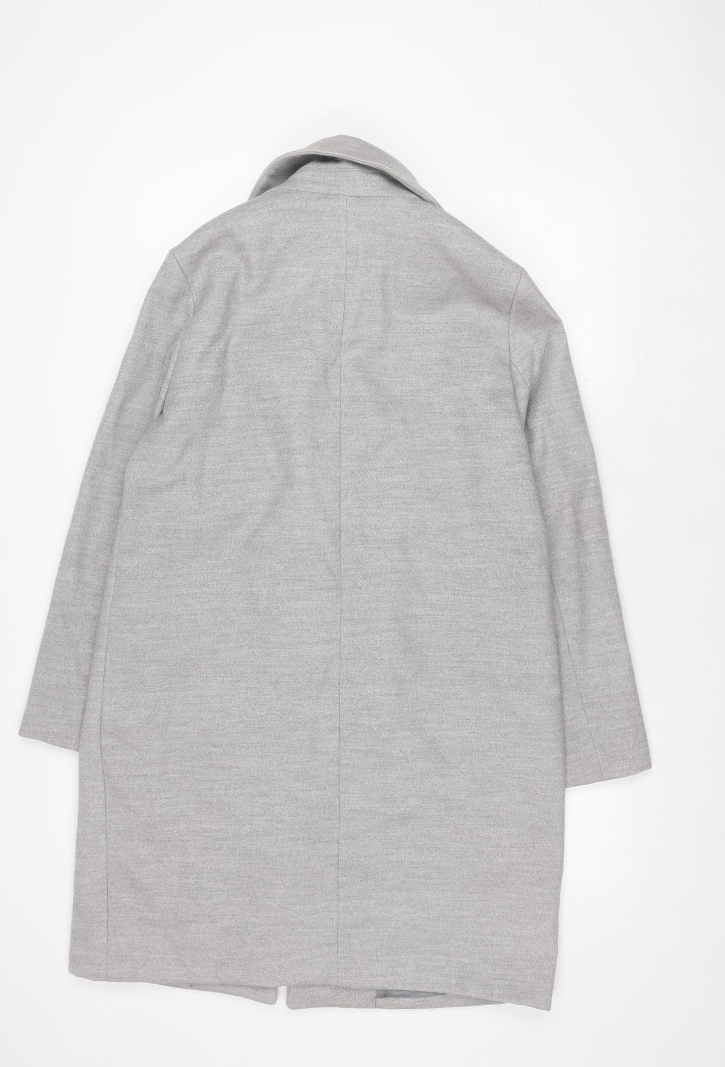 New Look Women's Grey Jacket, Size 12, Autumn/Winter Essential
