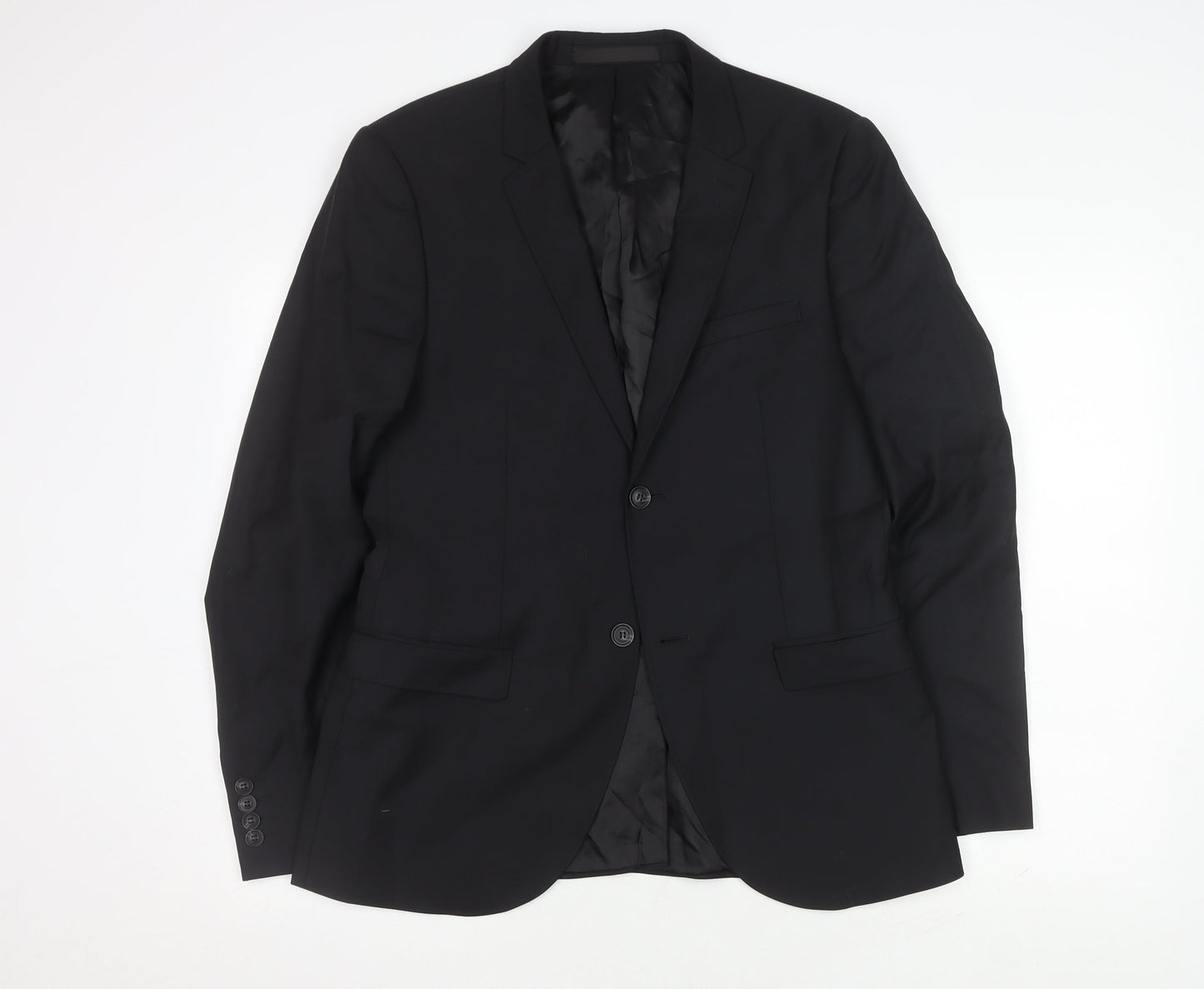 Topman Men's Black Blazer Jacket 40