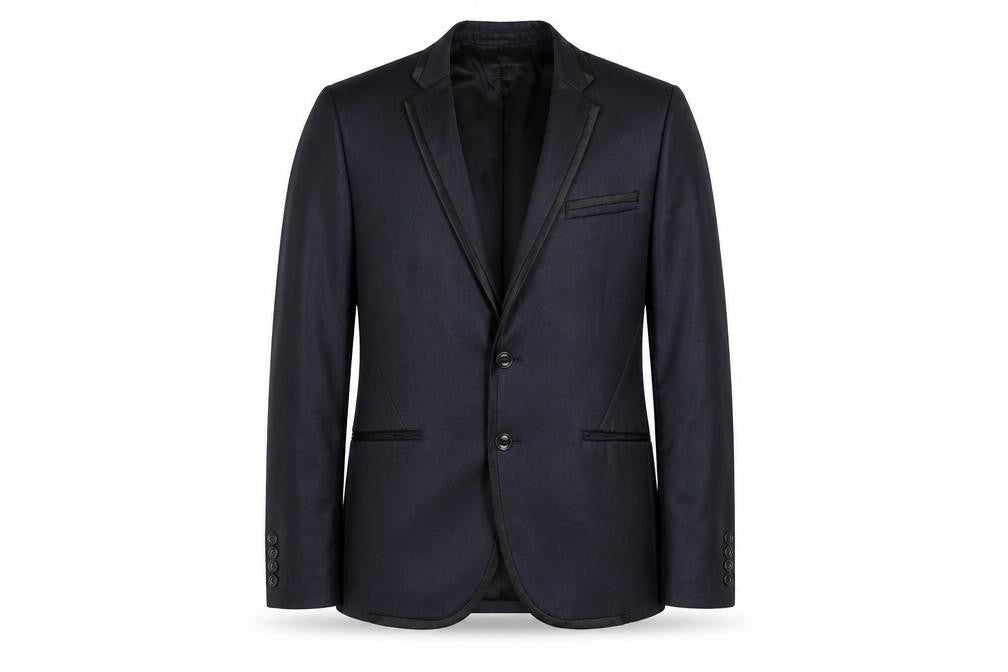 H&M Men's Slim Fit Blue Blazer, Size 36R