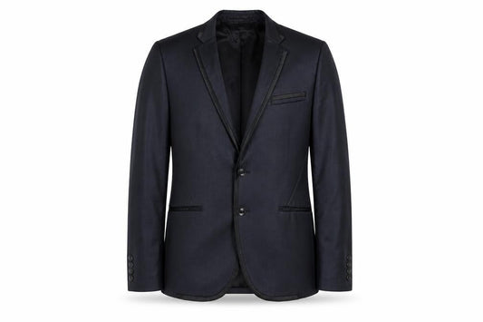 H&M Men's Slim Fit Blue Blazer, Size 36R