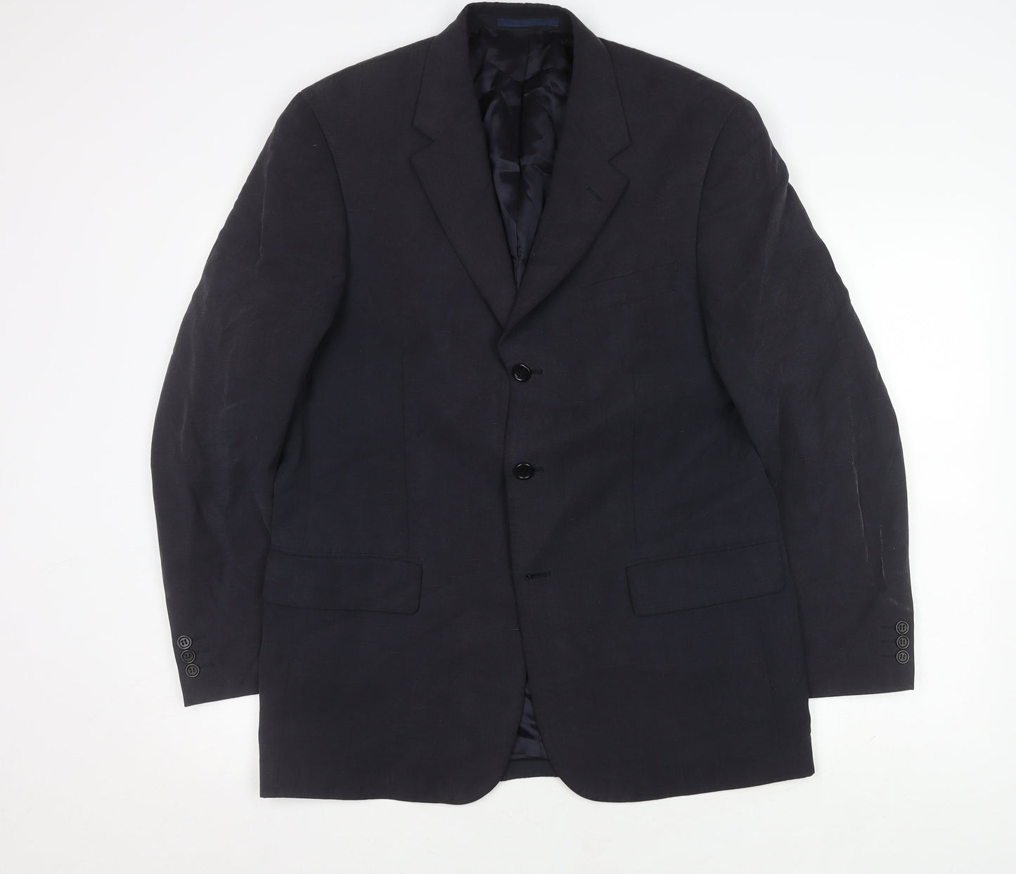 Ultimo Men's Blue Blazer 40R Formal Jacket