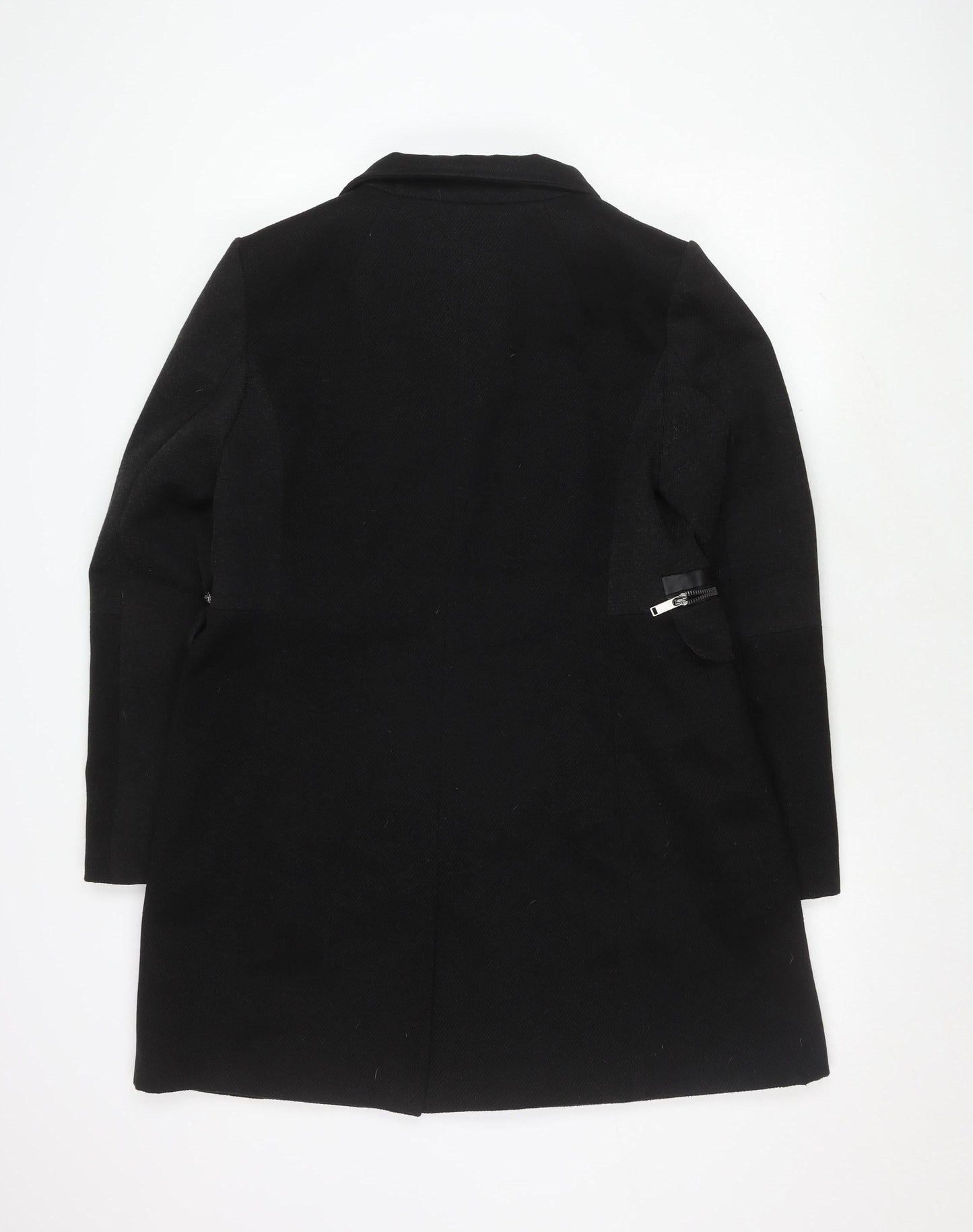 Next Women's Black Zip Casual Jacket Size 16