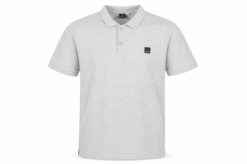 Bench Men's Grey Polo Shit Size L