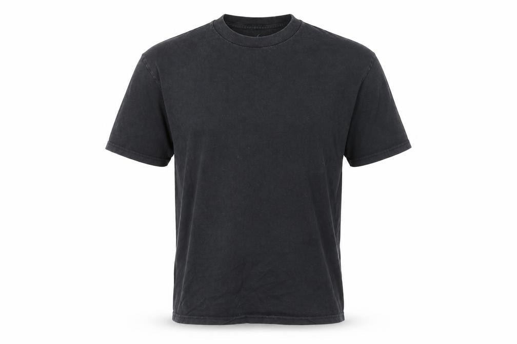 Hollister Men's Black Crew Neck T-Shirt, L, Cotton
