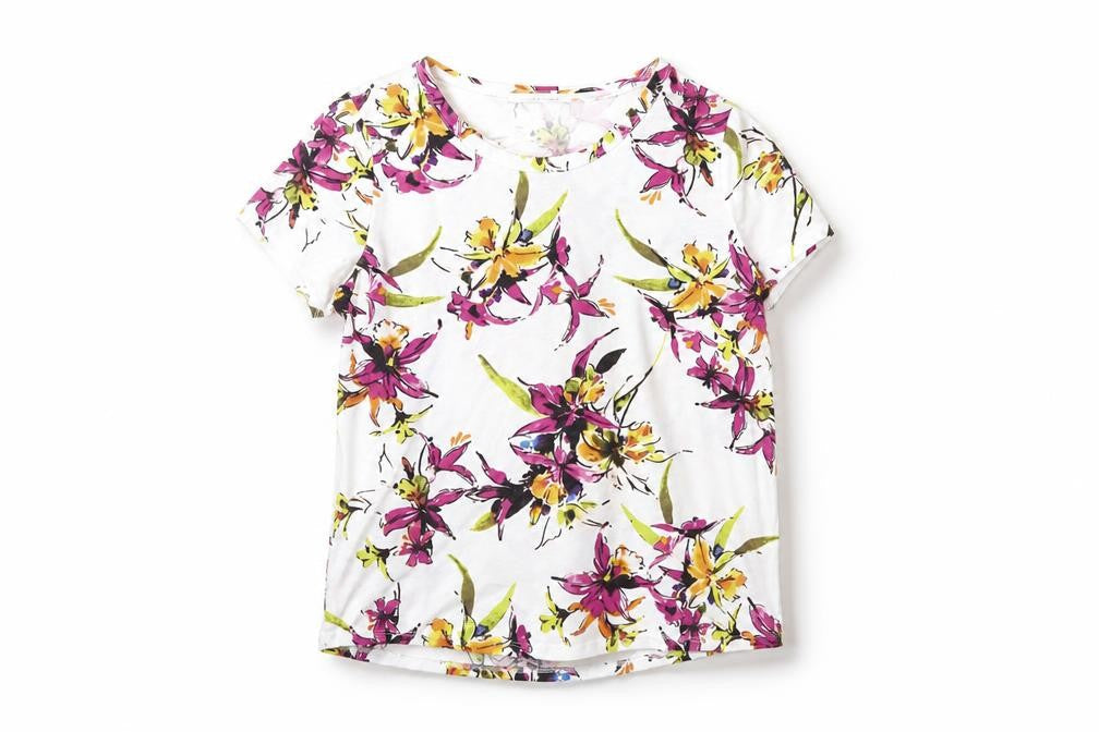 Marks & Spencer Women's Floral T-Shirt Size 14