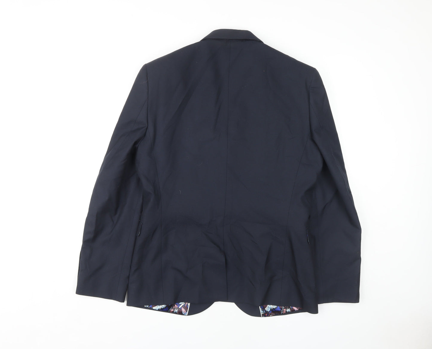 Next Men's Blue Slim Fit Blazer 40S