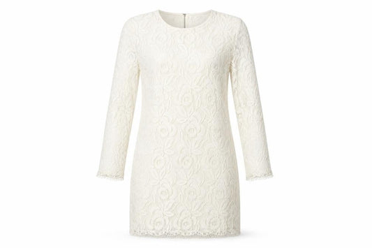 Next Petites Ivory Lace Sheath Dress Size 12