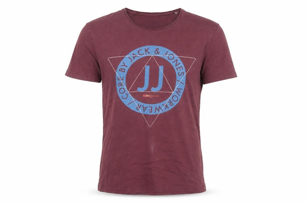 Jack & Jones Men's Red M Graphic Print T-Shirt