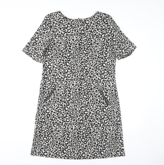 Wallis Women’s Animal Print Half Sleeve Dress