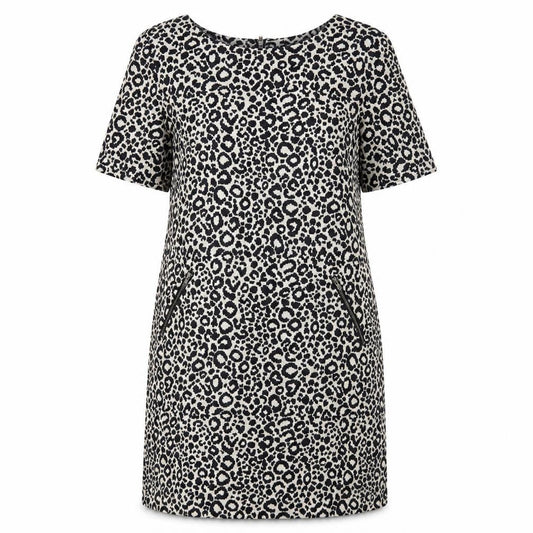 Wallis Women’s Animal Print Half Sleeve Dress