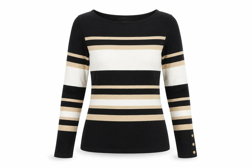Mint Velvet Women's Striped T-Shirt XS