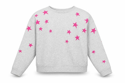 Hobbs Women's Grey Star Sweatshirt - Size S