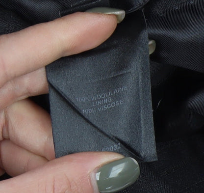 Additional view of Jaeger Men's Black Wool Blazer 40R Regular Fit