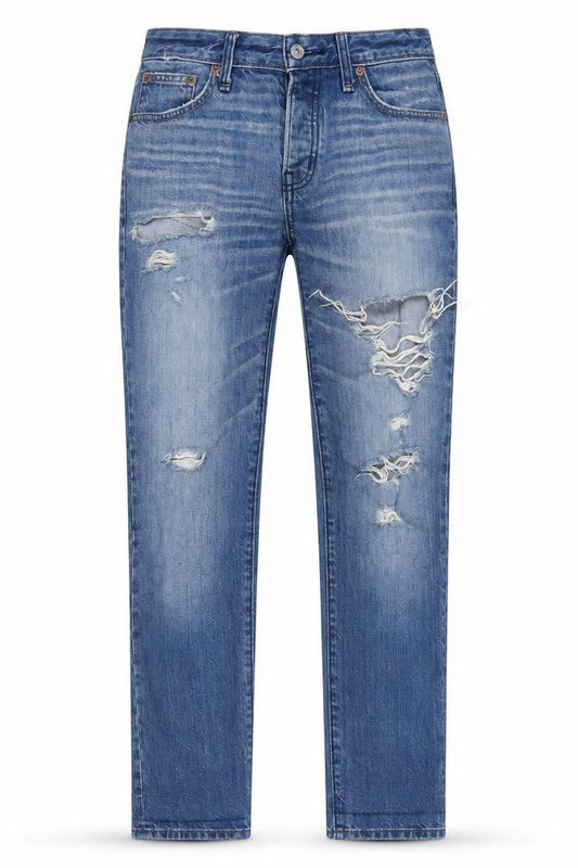 Abercrombie & Fitch Women’s Blue Boyfriend Jeans 24