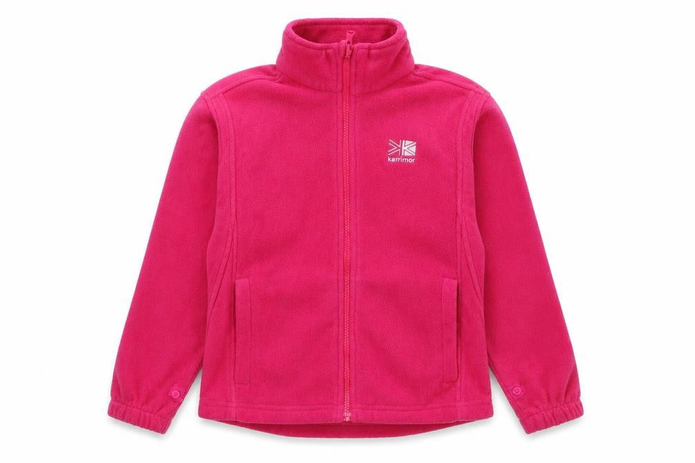Karrimor Girls Pink Fleece Jacket 9-10 Years, Zip Outdoor Wear