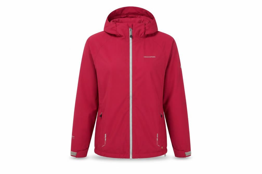 Craghoppers Women's Red Rain Coat Size 12