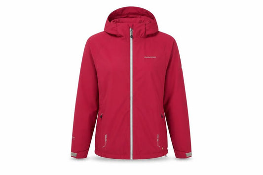 Craghoppers Women's Red Rain Coat Size 12