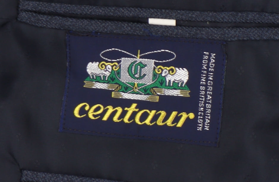 Centaur Men's Blue Blazer 38S Notch Lapel