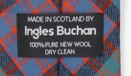 Ingles Buchan Men's Tartan Wool Tie Multicoloured One Size