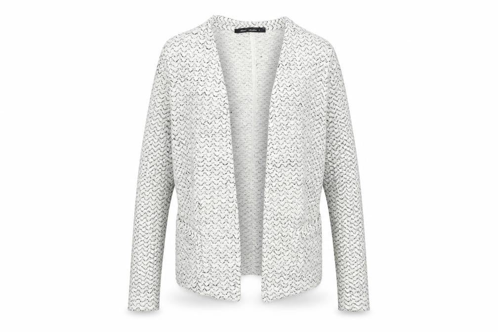 Next Women's White Cardigan Sequin Accent Size 8