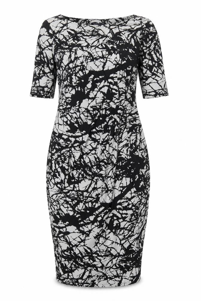 Marks & Spencer Women's Black Long Bodycon Dress - Size 10