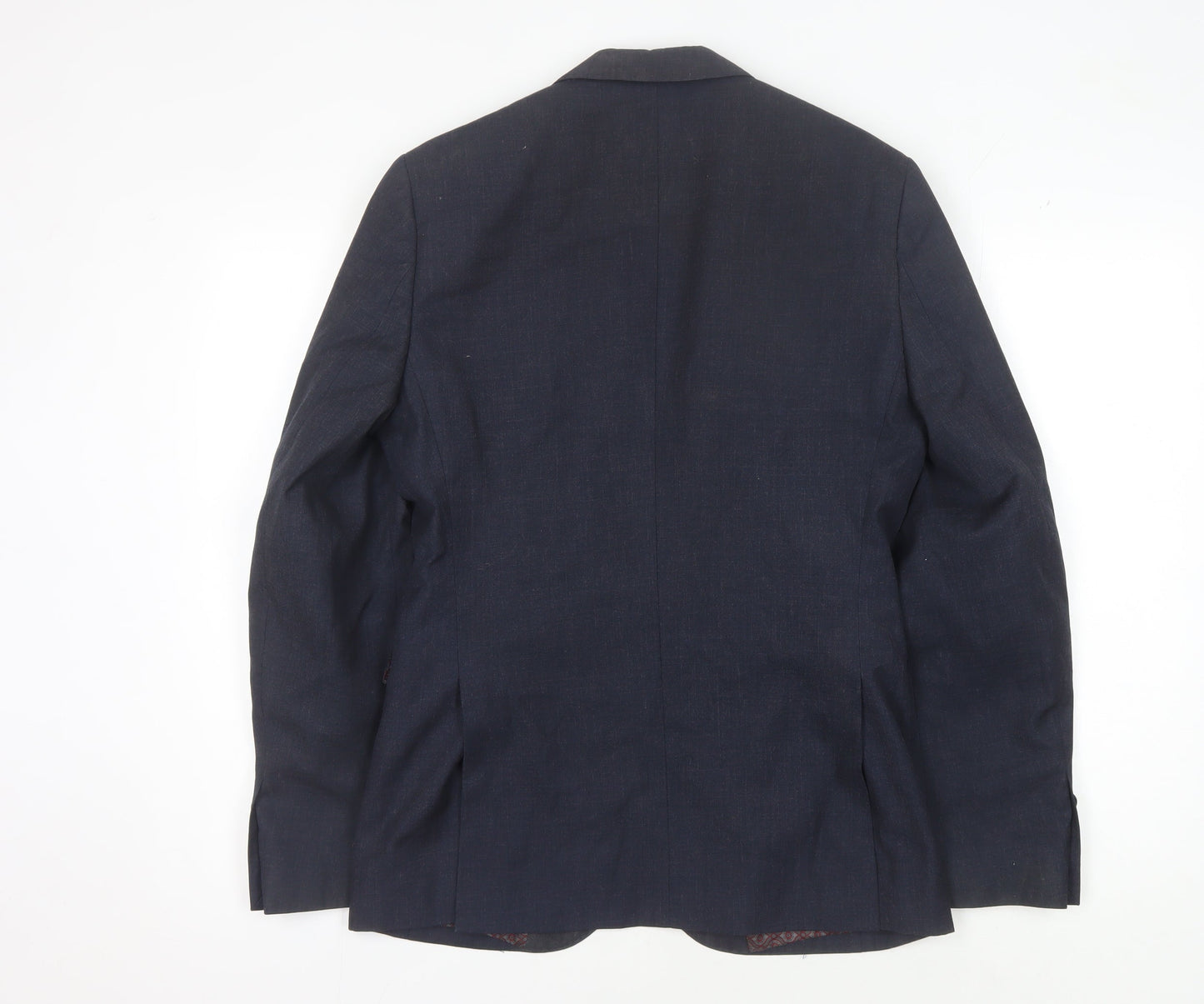 Burton Menswear Navy Slim Fit Blazer 36R