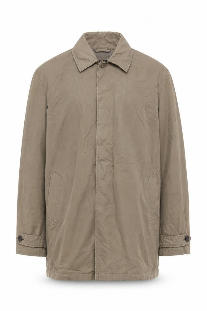 Marks & Spencer Men's Beige Mid-Length Jacket L
