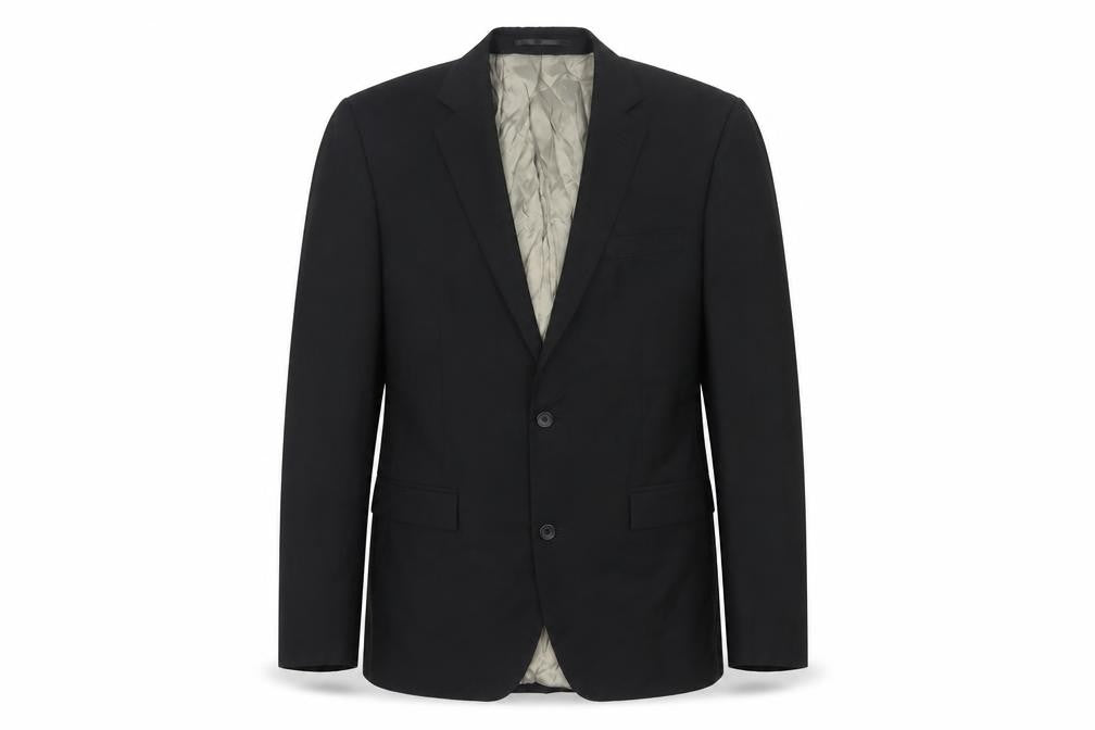Topman Men's Black Slim Fit Blazer Jacket Size 38