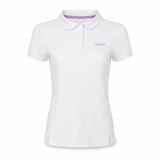 LA Gear Women's White Polo Shirt Size 8