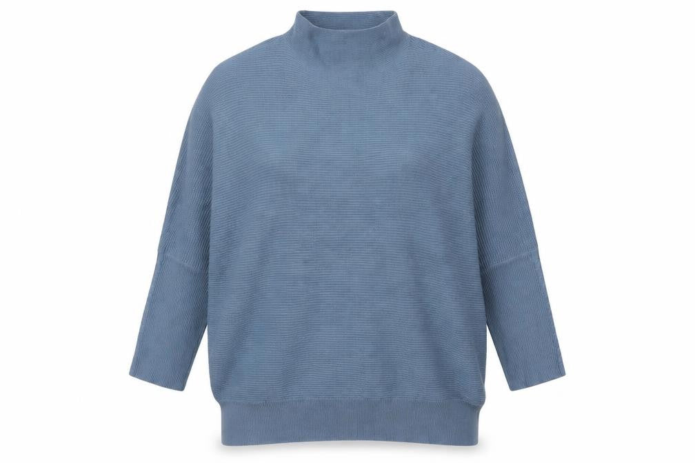 Next Women's Blue Roll Neck Pullover Jumper, Size L