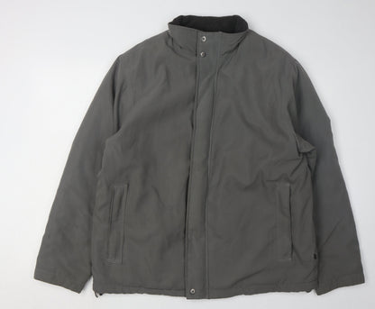 Farah Men's Grey Regular Fit Lined Jacket